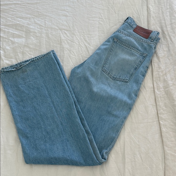 GRLFRND Brooklyn High Rise Straight Jeans, 28